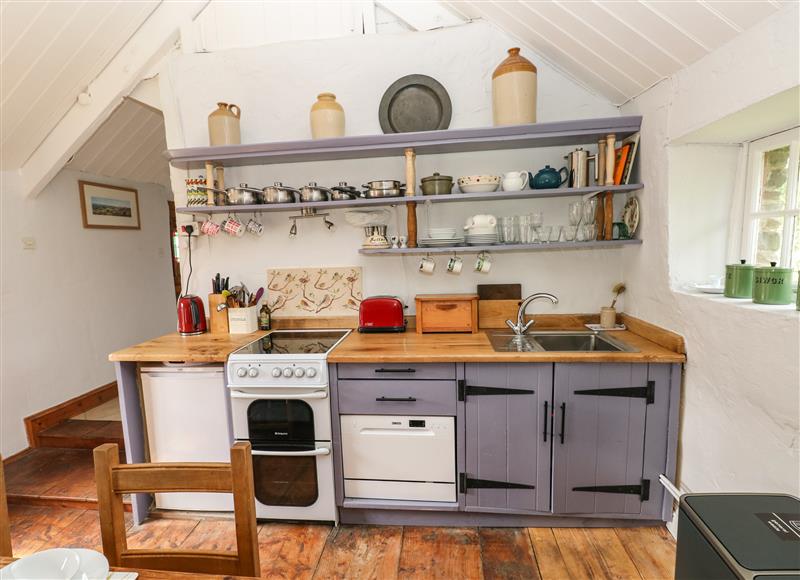 This is the kitchen at Penyrallt Fach Cottage, Pentre-Cwrt