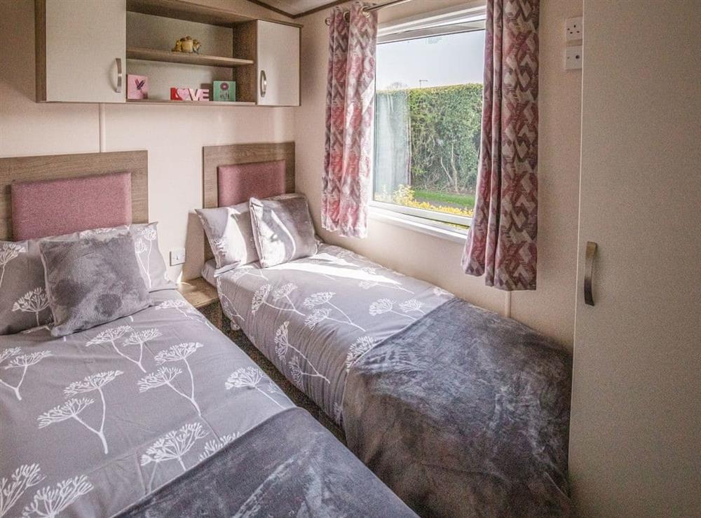 Twin bedroom at Pepper Pot Lodge in Knaresborough, North Yorkshire