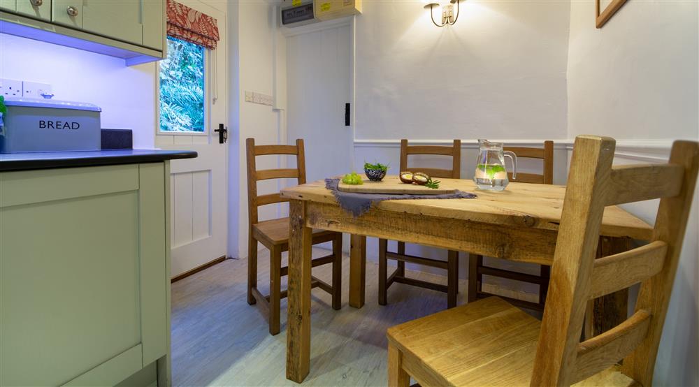 The kitchen (photo 2) at Peppercombe Coastguard Cottage 1 in Nr. Bideford, Devon