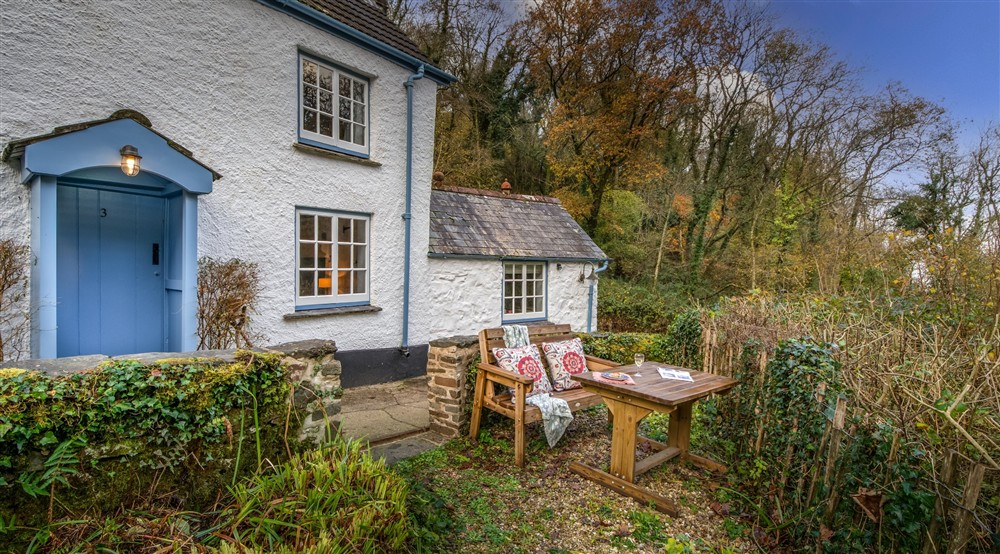 The exterior of Peppercombe Coastguard Cottage 3, Devon (photo 2) at Peppercombe Coastguard Cottage 3 in Nr. Bideford, Devon