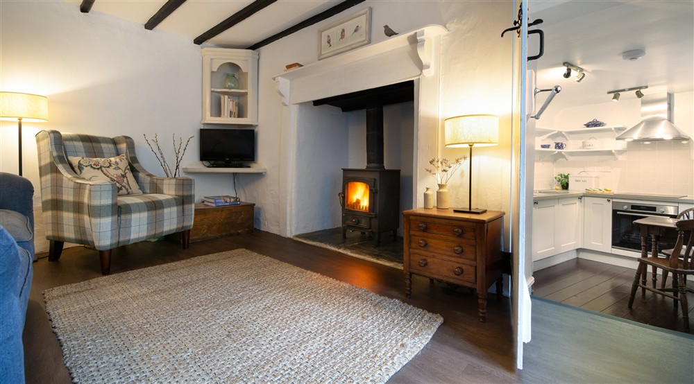 The sitting room (photo 2) at Peppercombe Coastguard Cottage 3 in Nr. Bideford, Devon
