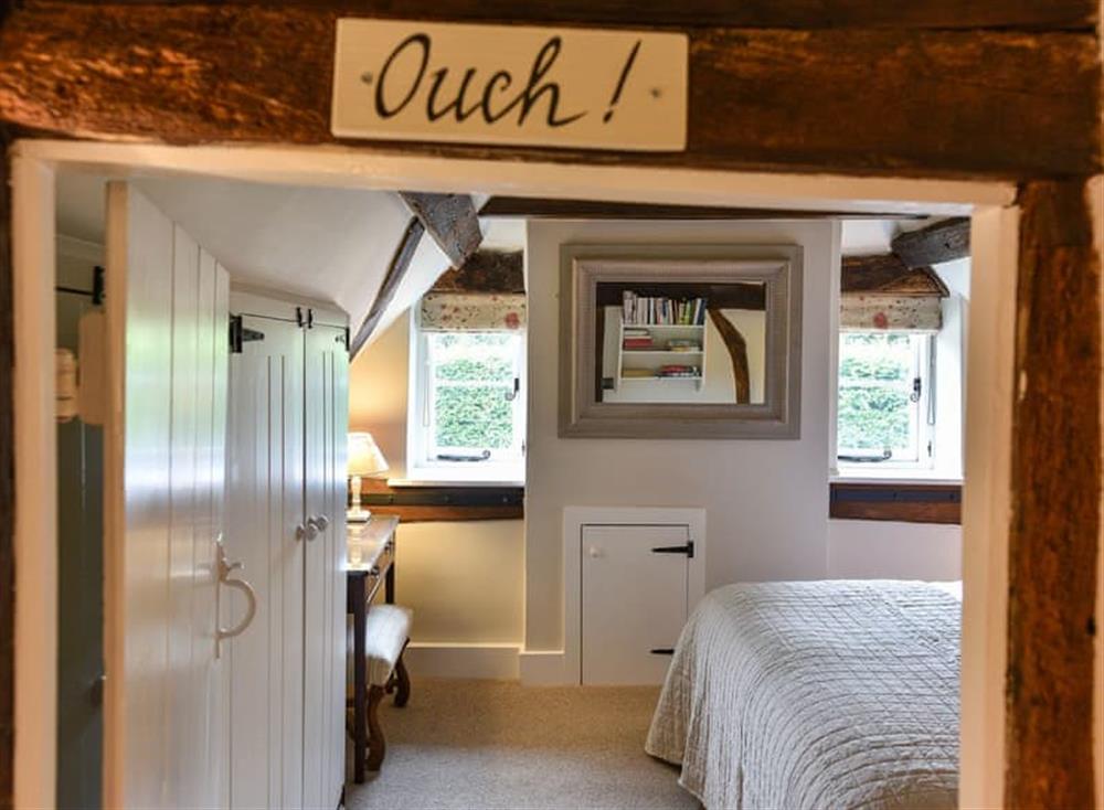Double bedroom at Peppercorn Cottage in Cheriton, Hampshire