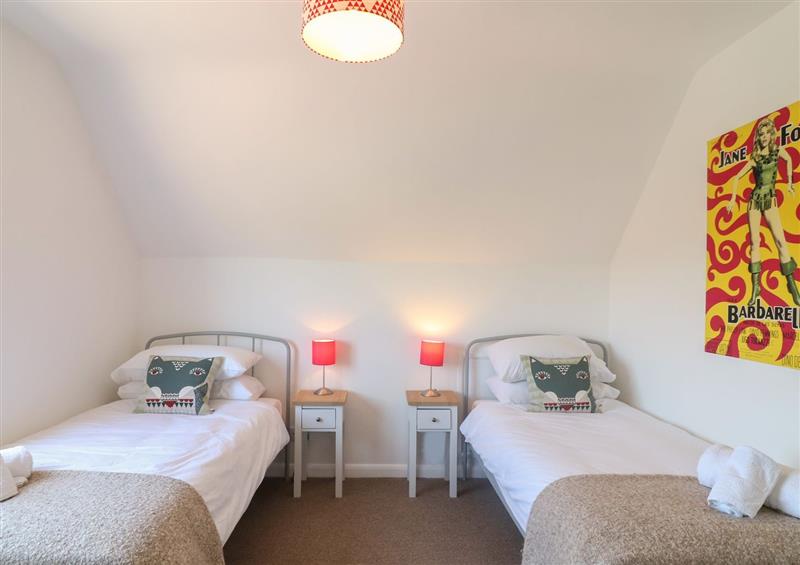 One of the 4 bedrooms at Pepperpots, Mawgan Porth