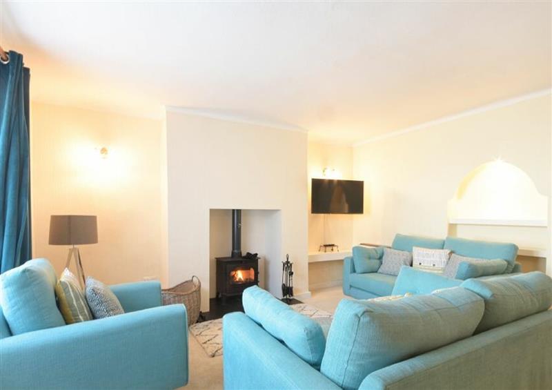 Enjoy the living room at Percy Cottages No4, Alnmouth