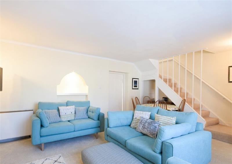 Relax in the living area at Percy Cottages No4, Alnmouth