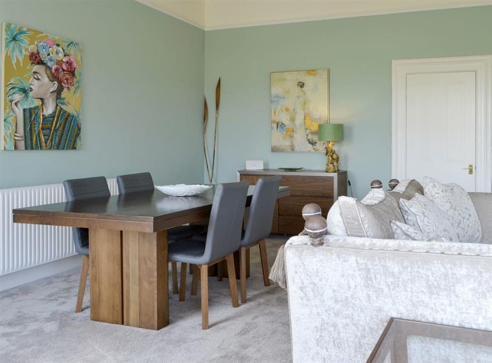 Dining Area at Percy Park Apartment in Tynemouth, Tyne and Wear