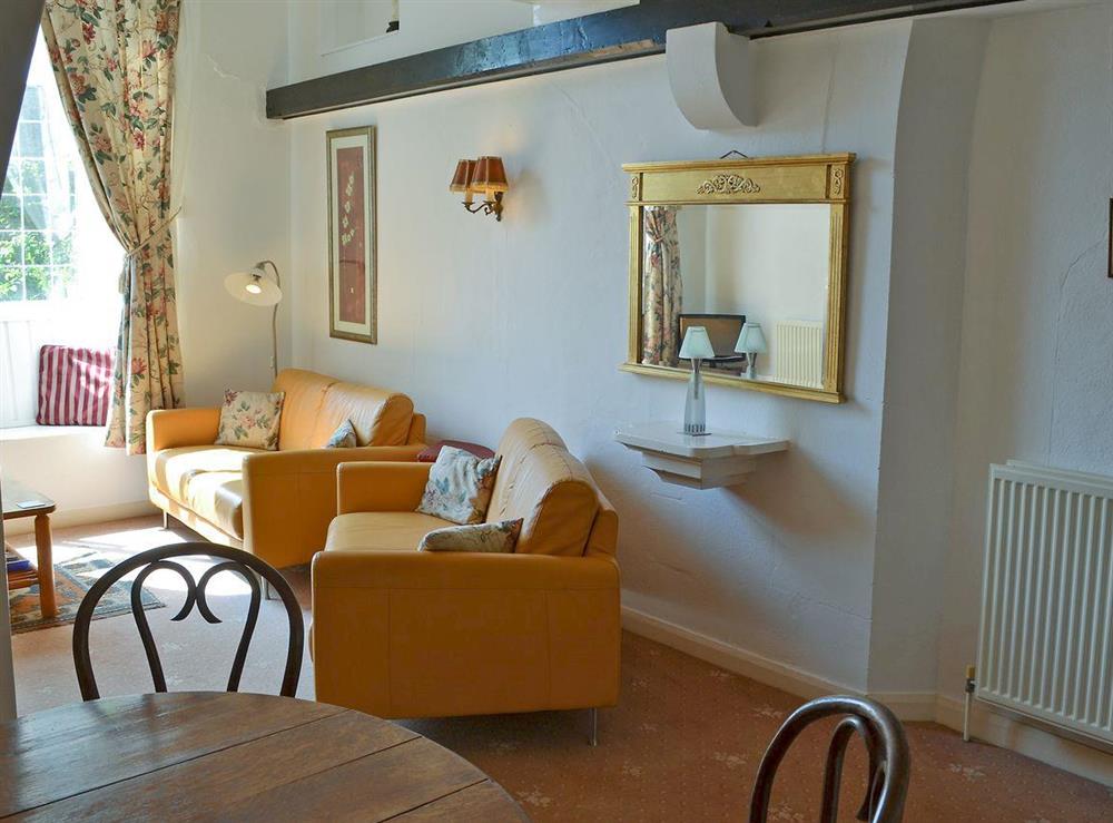 Convenient open plan living space at Cloisters Cottage, 
