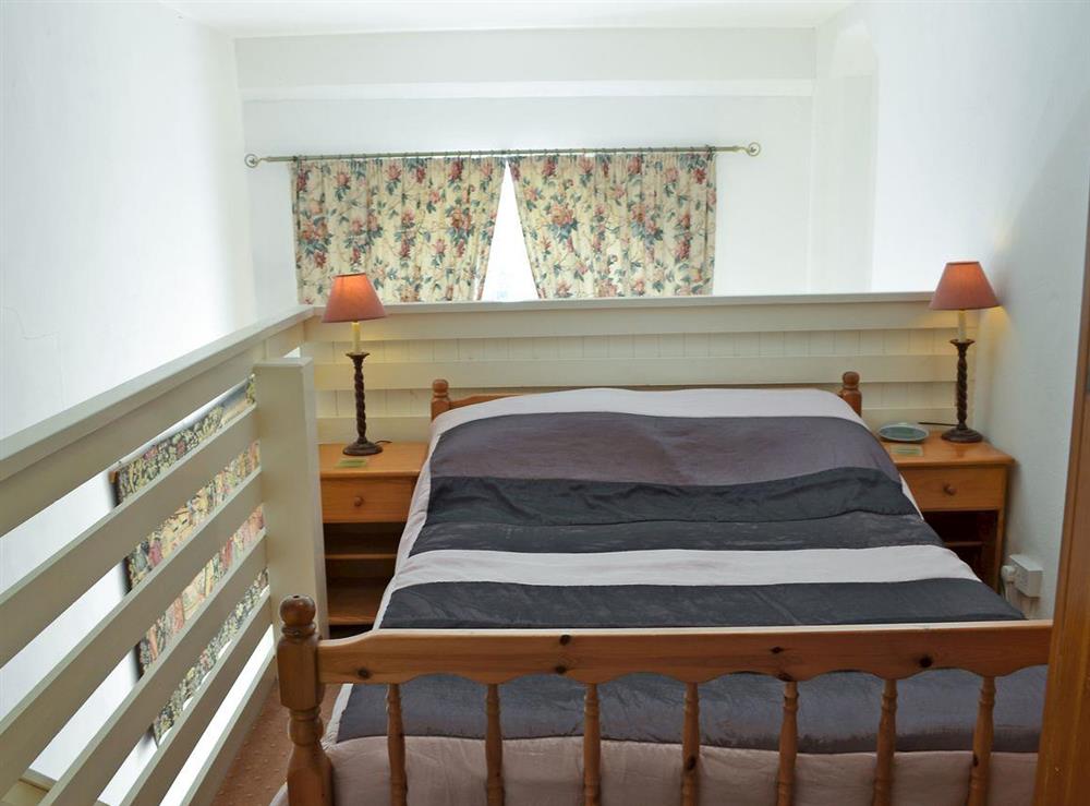 Double bed at Cloisters Cottage, 