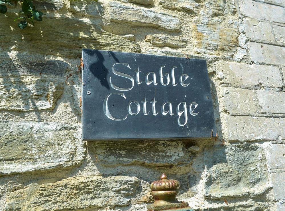 Entrance to cottage at Stable Cottage, 