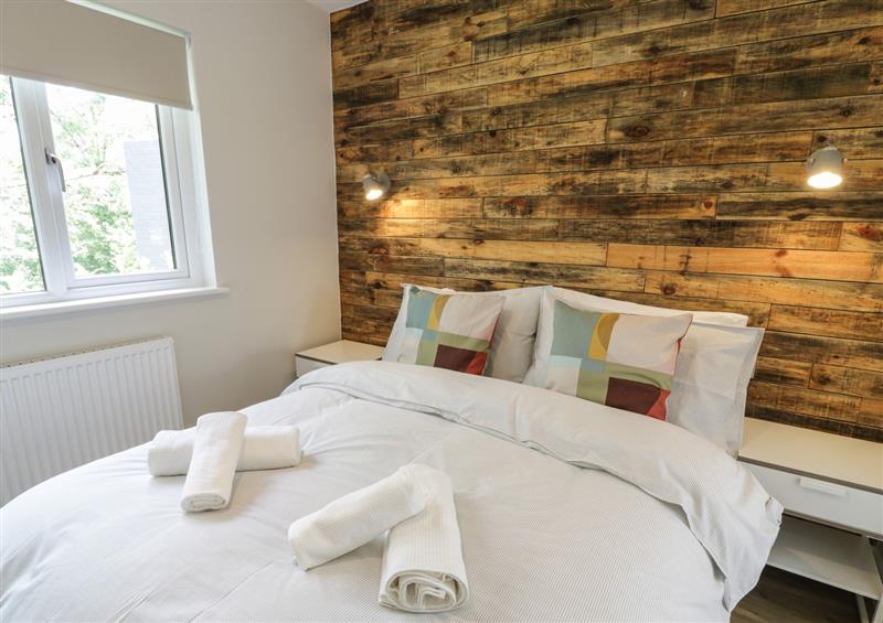 This is a bedroom at Peris Lodge, Caernarfon