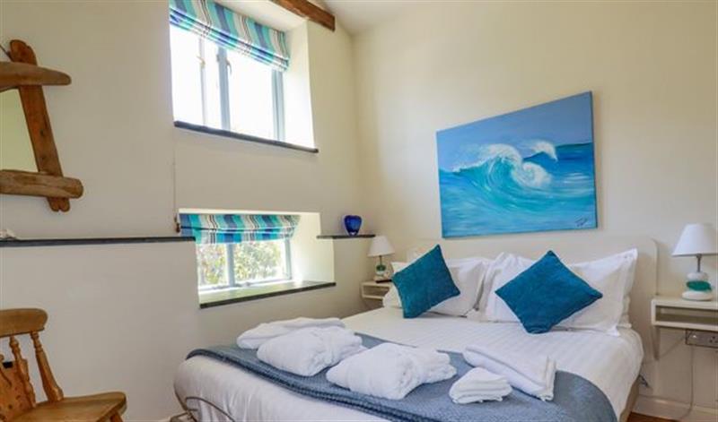 This is a bedroom at Periwinkle, Atlantic Highway near Bude
