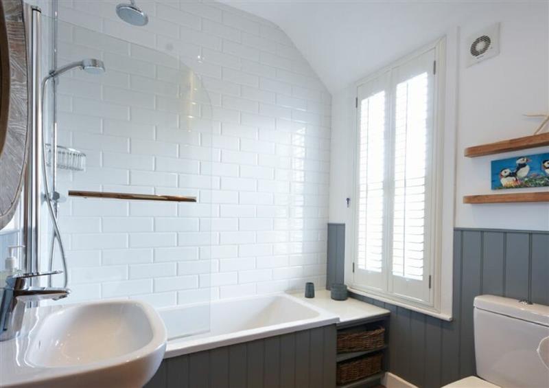 This is the bathroom (photo 2) at Periwinkle, Bamburgh