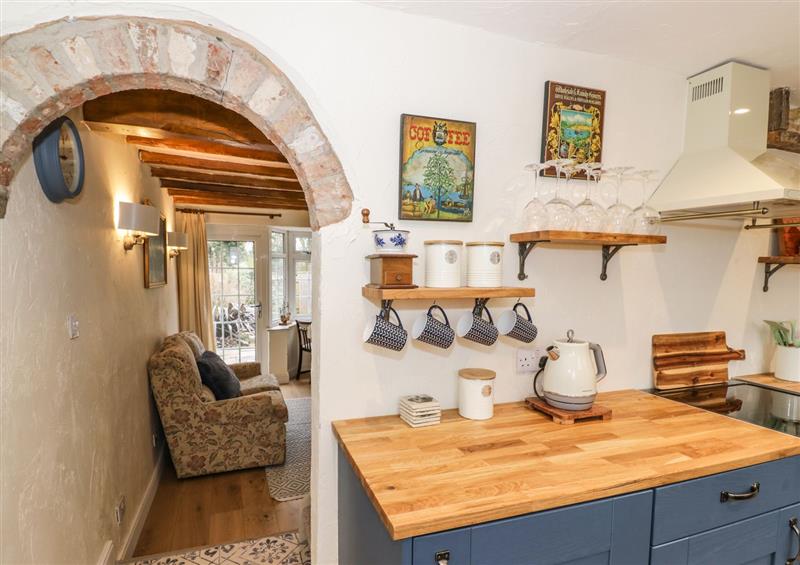 This is the kitchen at Periwinkle Cottage, Barrow Upon Soar