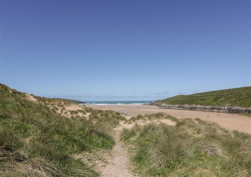 The setting around Periwinkle at Periwinkle, Crantock