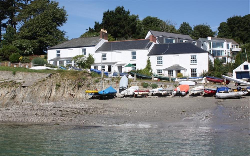 Helford Passage from the river. at Periwinkle in Helford Passage