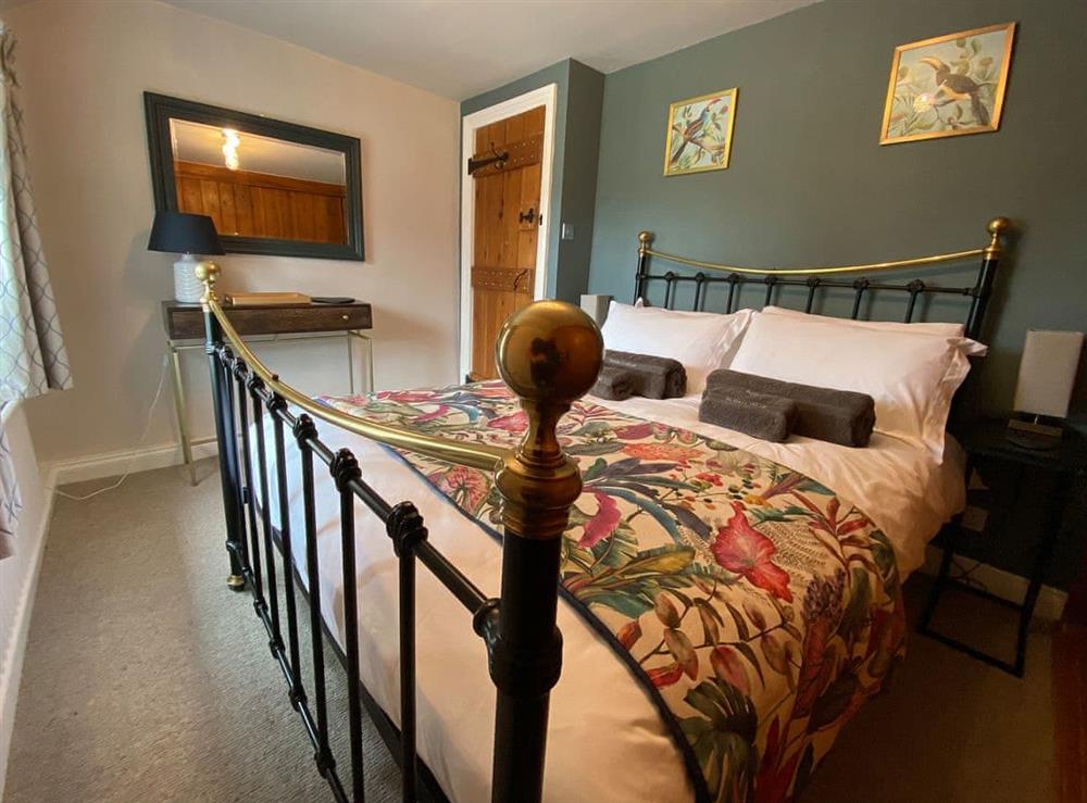 Double bedroom at Perkins Cottage in Woolley Moor, near Chesterfield, Derbyshire