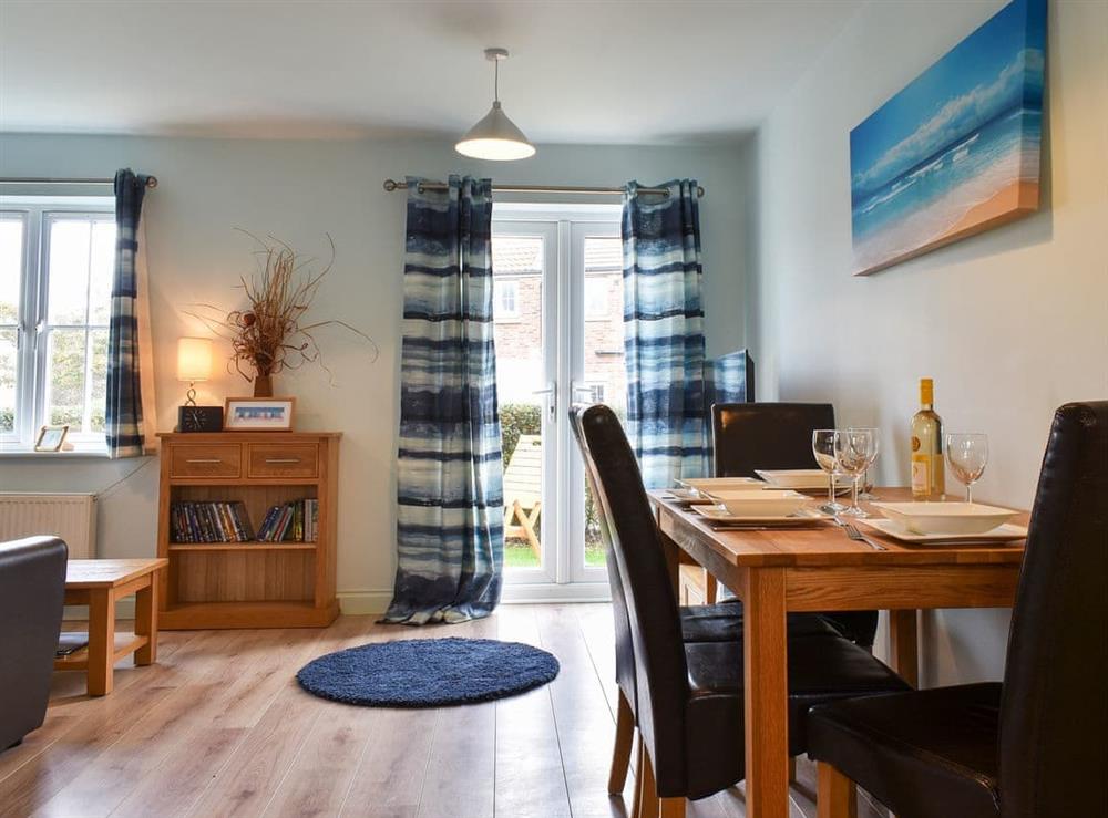 Dining Area at Perran Cottage in Filey, Yorkshire, North Yorkshire