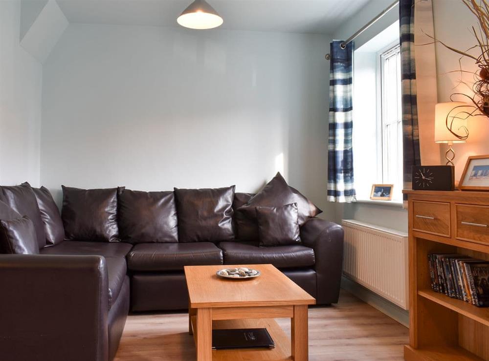 Living area at Perran Cottage in Filey, Yorkshire, North Yorkshire