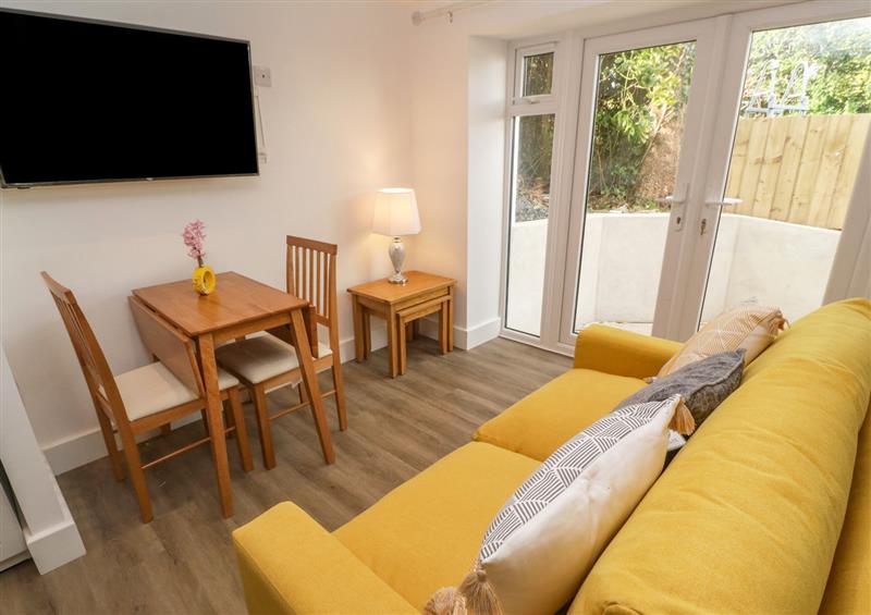 Relax in the living area at Perran Pearl B, Perranporth