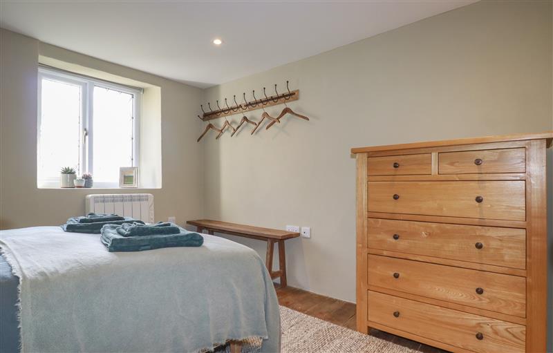 One of the bedrooms at Perranglaze, Perranporth