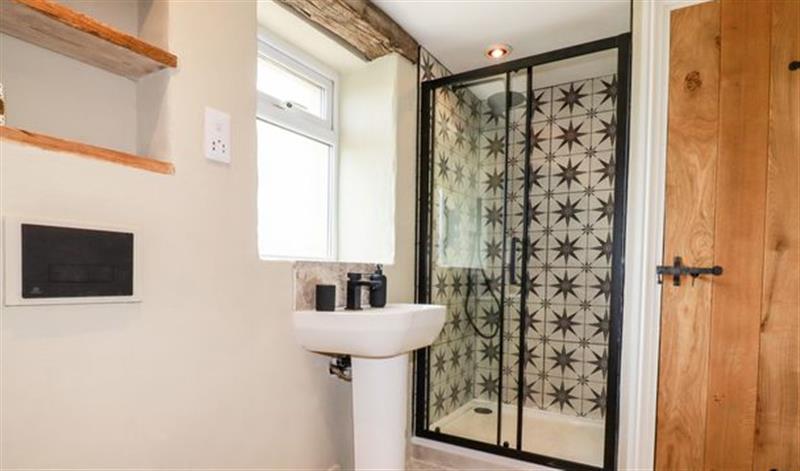 This is the bathroom at Perranglaze, Rose near Perranporth