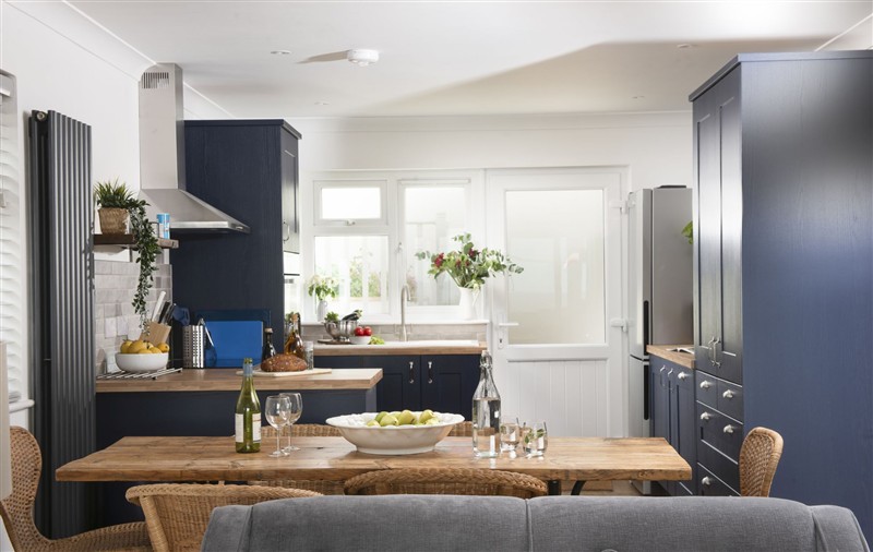 The kitchen at Perranhaven, Cornwall