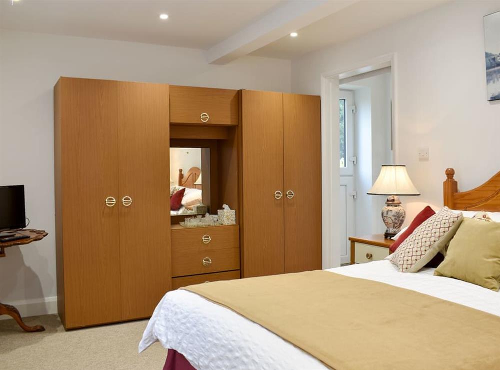Comfortable double bedroom at Perrys in Lyminster, near Littlehampton, West Sussex