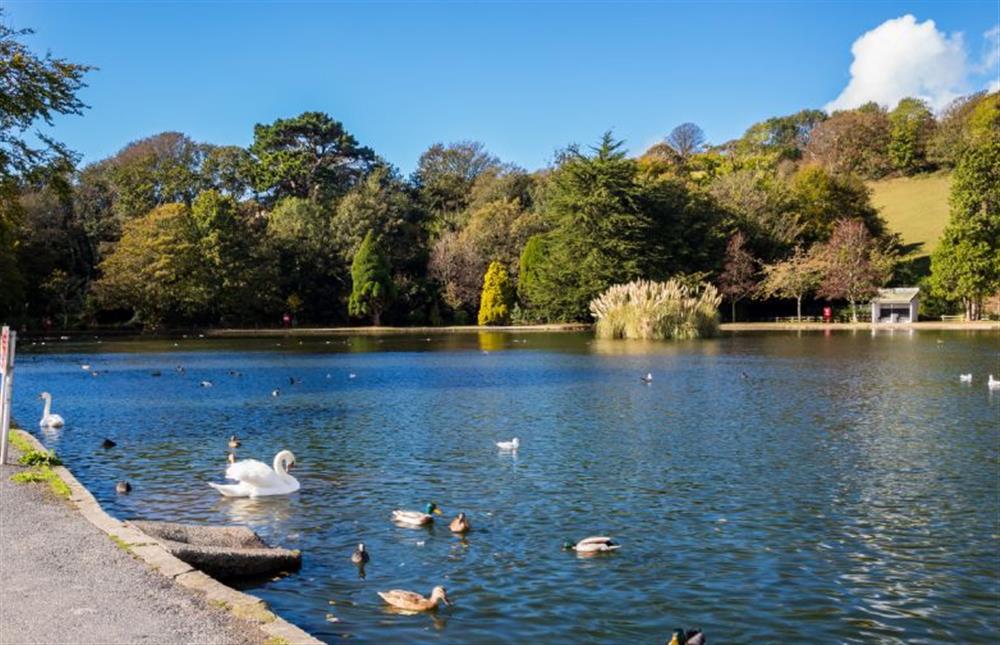 Helston Boating Lake, just a ten minute drive away at Perrywinkle, Ashton