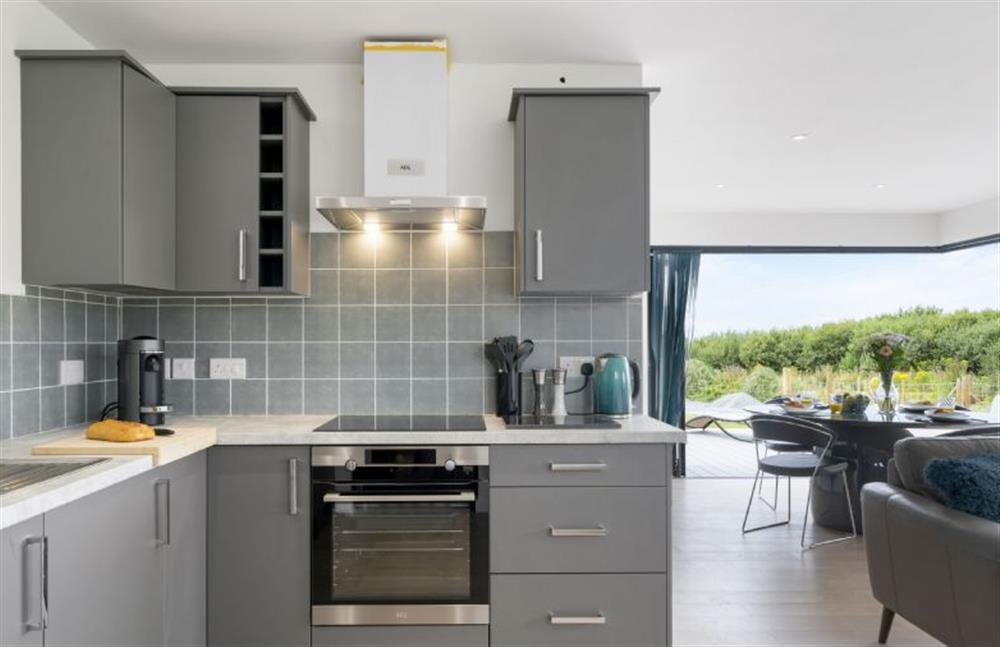Perrywinkle, Praa Sands. Cook up a feast in this gorgeous open kitchen. at Perrywinkle, Ashton