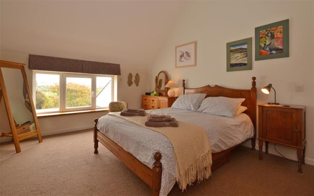 The large double bedroom. at Petersfield in West Charleton