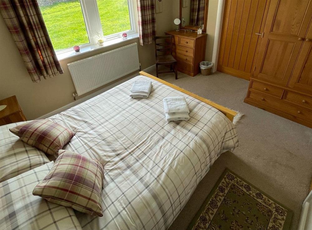 Double bedroom at Petes Place in Wigglesworth, North Yorkshire