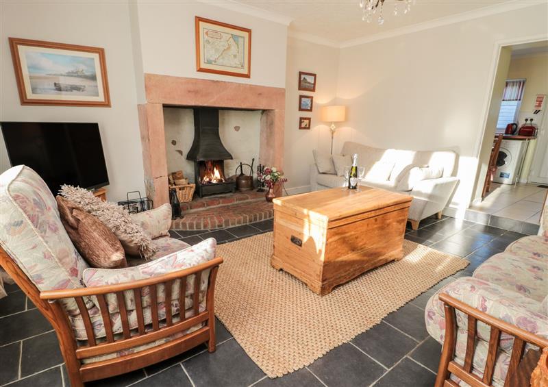 Living room at Peth Head Cottage, Wooler, Northumberland
