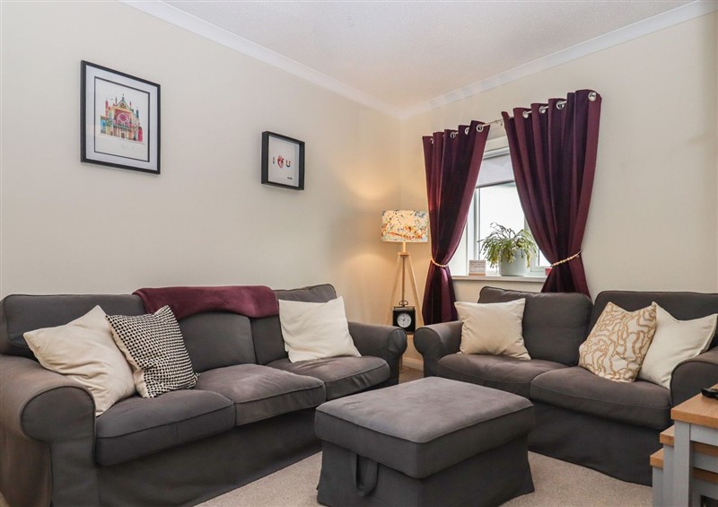 The living area at Petitor Mews, Torquay