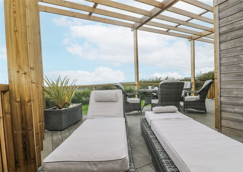 Enjoy a glass of wine on the patio