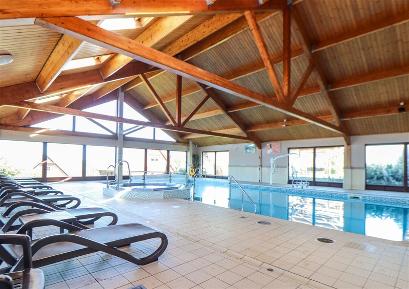 There is a pool