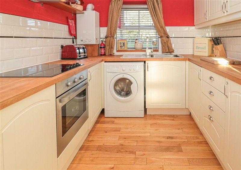 Kitchen at Petty Knowes Cottage, Rochester near Otterburn