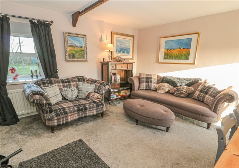 This is the living room at Petty Knowes Cottage, Rochester near Otterburn