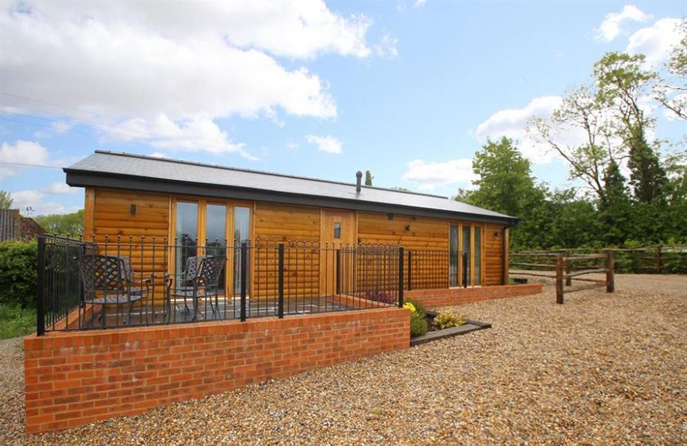 Outside Pheasant Cabin at Pheasant Cabin, Ulcombe, Kent