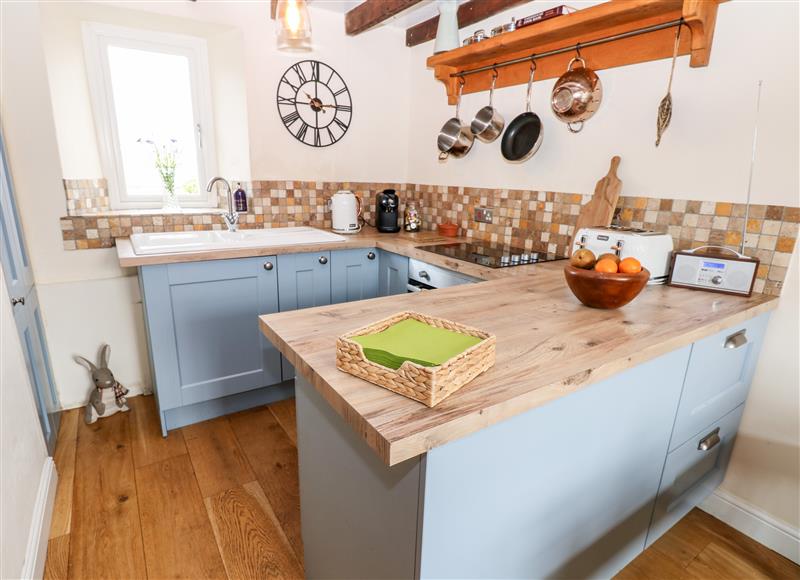 This is the kitchen at Pheasant Cottage, Hurst near Reeth