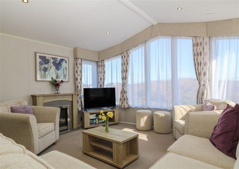 This is the living room at Pheasant Lodge, Trearddur Bay