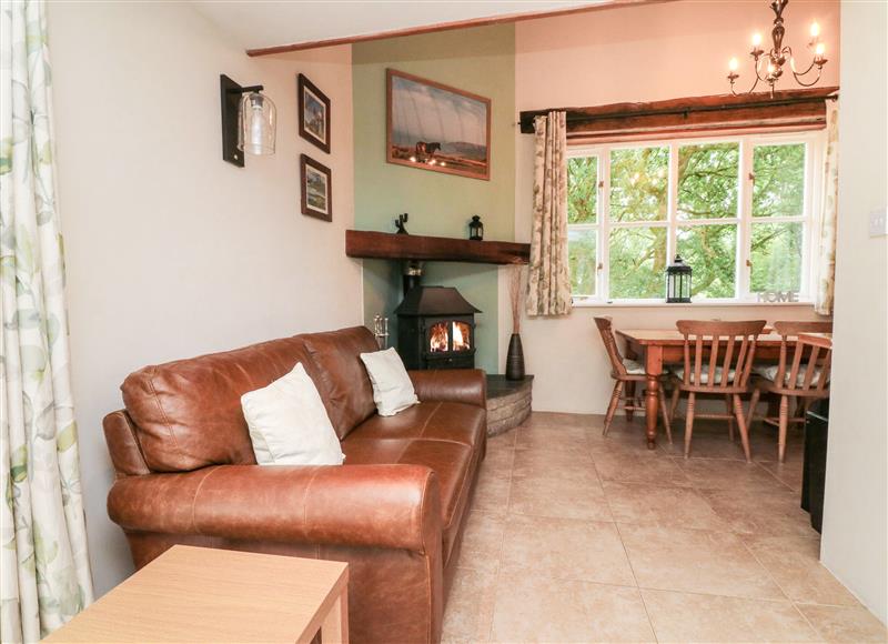 Relax in the living area at Pheasant Roost, Broadwoodkelly near Winkleigh