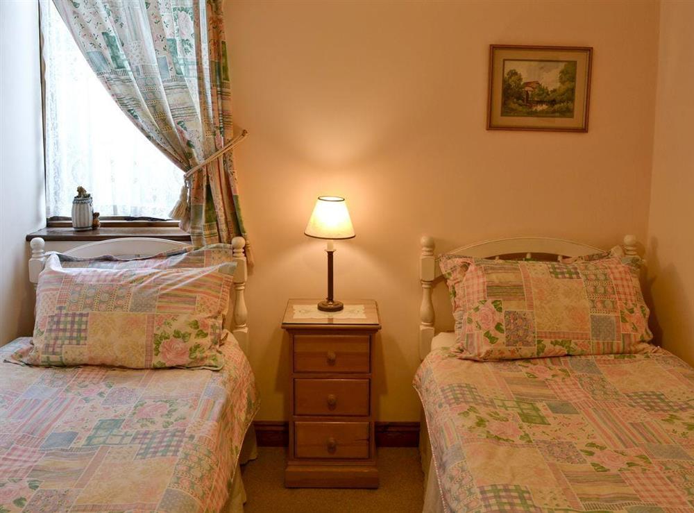 Twin bedroom at Pheasant Roost in Swanton Morley, The Heart of Norfolk, Great Britain
