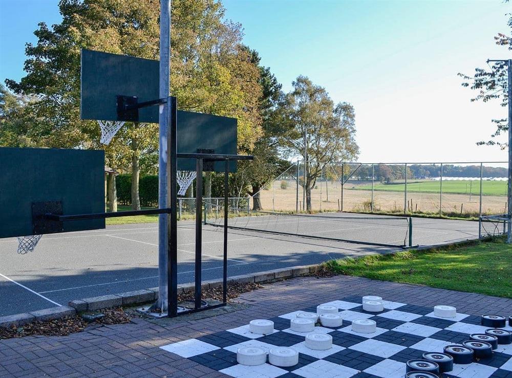 Draughts, basketball and tennis available on-site