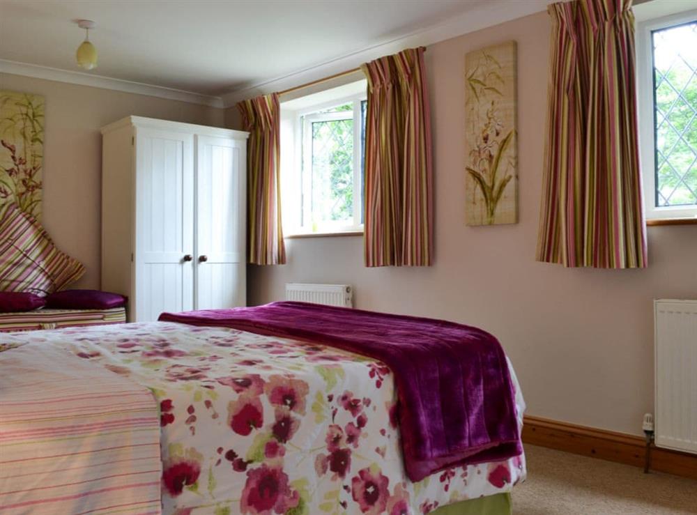 Double bedroom at Picket Hill Cottage in Picket Hill, near Ringwood, Hampshire