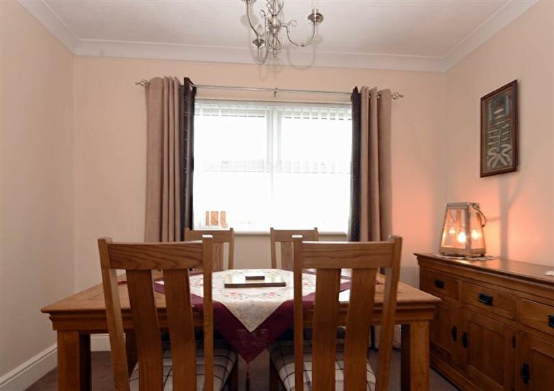 Dining room at Pier View, Amble