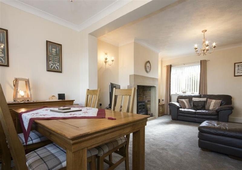 Relax in the living area at Pier View, Amble