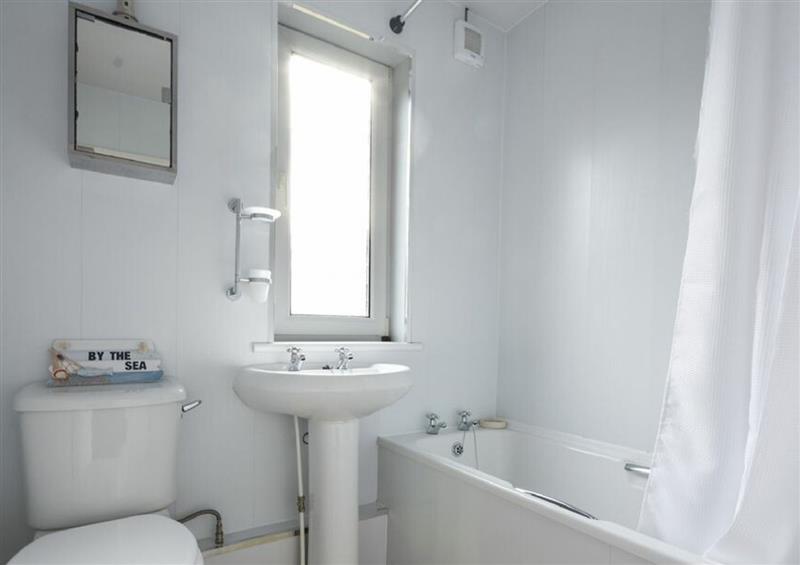 This is the bathroom at Pier View, Amble