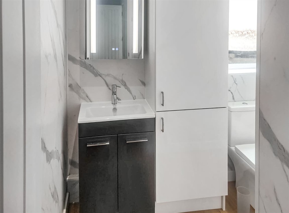 Bathroom at Pier View in Boscombe, near Bournemouth, Dorset