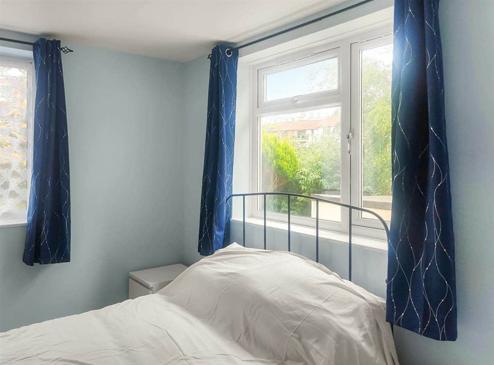 Double bedroom at Pier View in Boscombe, near Bournemouth, Dorset
