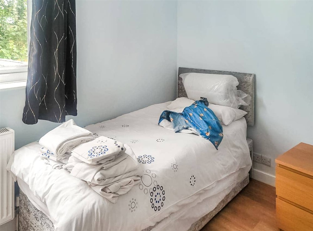 Single bedroom at Pier View in Boscombe, near Bournemouth, Dorset